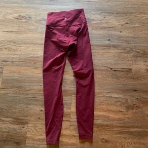 Lululemon Aligne leggings.